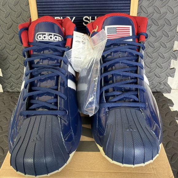 Adidas SM Pro Model 2G Team USA Olympic Basketball Shoes Mens Size 14 (JH9204) main image 7